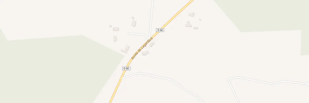 Plan du 5001F Rte de Lagardère à Geloux