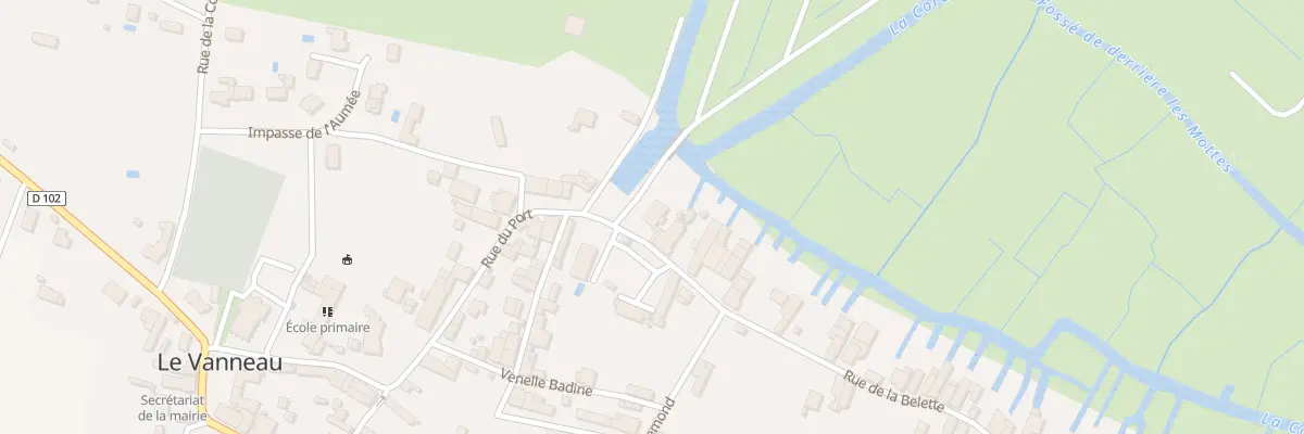 Plan du 41 Rue du Port au Vanneau-Irleau