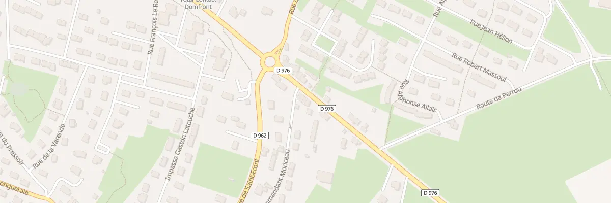 Plan du 96 Rue du Maréchal Foch à Domfront en Poiraie