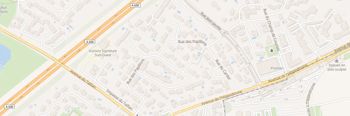 Plan du 3 Rue des Abeilles à Eysines