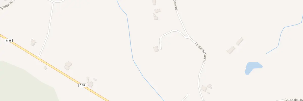 Plan du 531 Rte du Sannes à Doazit