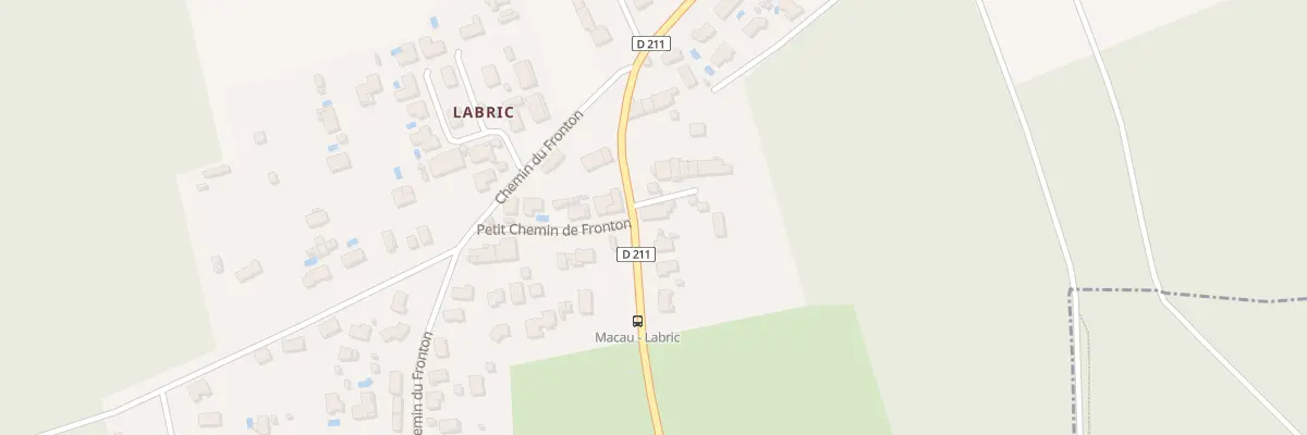 Plan du 9 Pl de Labric à Macau