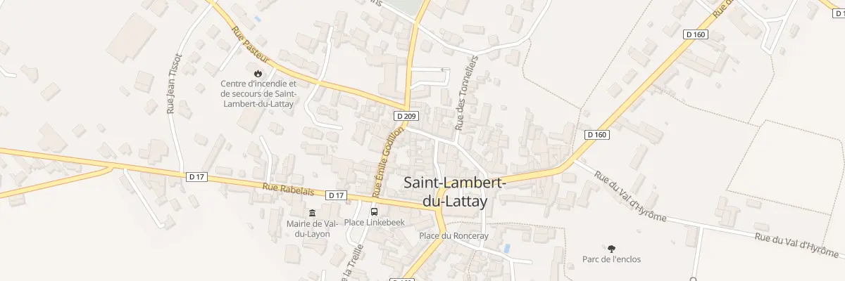 Plan du 1 Rue Maurice Massignon à Val-du-Layon
