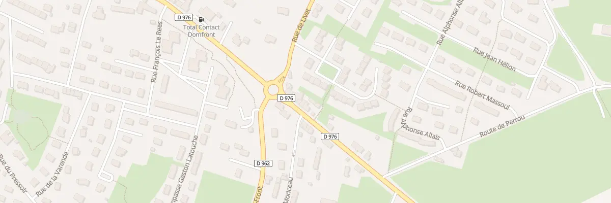 Plan du 125 Rue du Maréchal Foch à Domfront en Poiraie