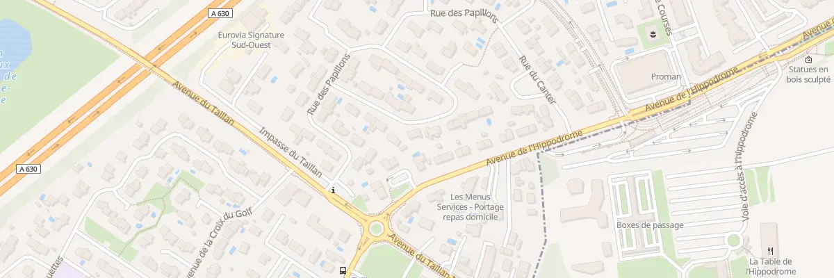 Plan du 23 Rue des Abeilles à Eysines
