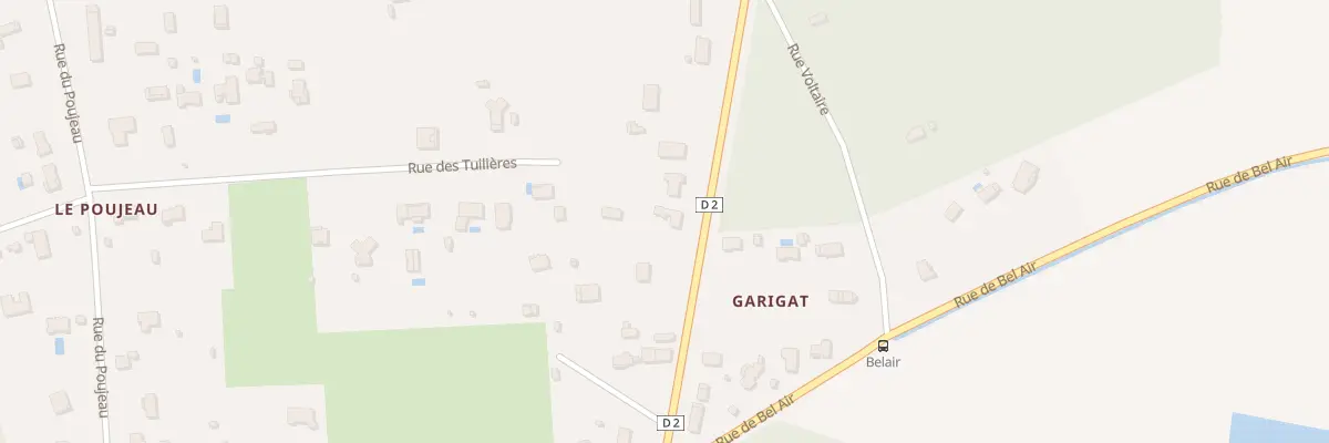 Plan du 346 Av du Gen de Gaulle à Blanquefort