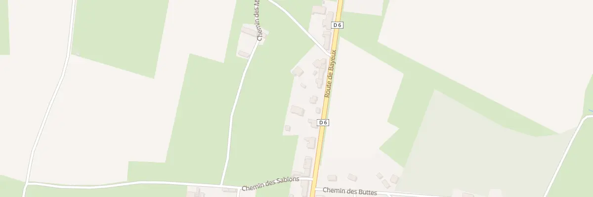 Plan du 21 Rte de Bayeux à Villy-Bocage