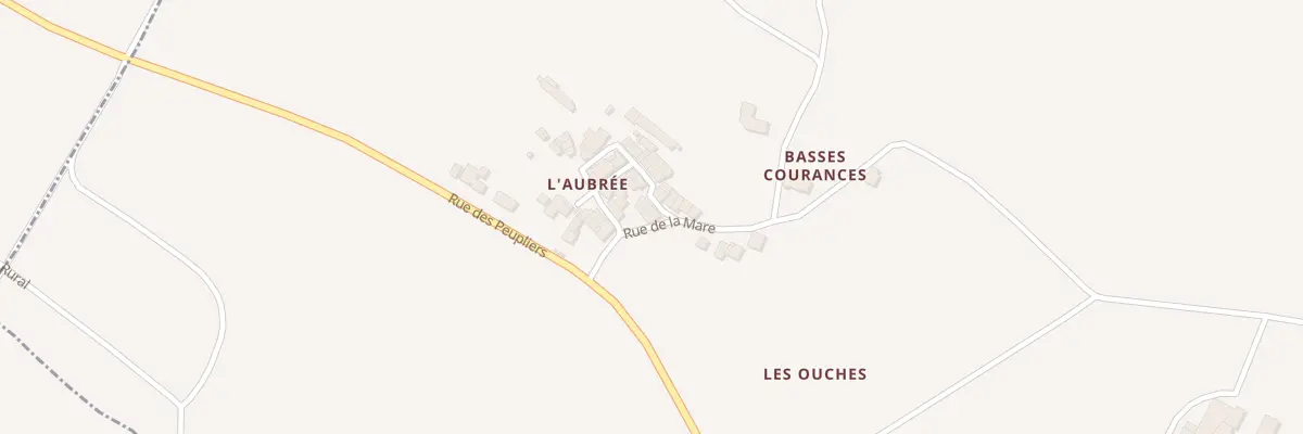 Plan du 3 Rue de la Mare à Taillant