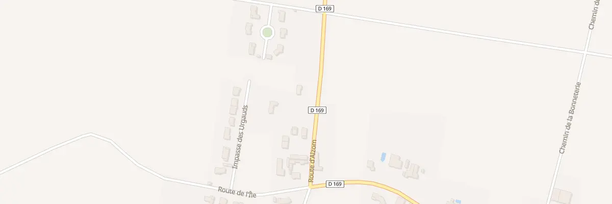 Plan du 4 Rte d’Alzom au Bourdet