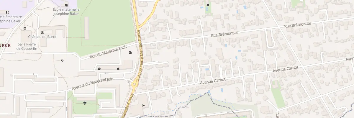 Plan du 106 Rue Brémontier à Mérignac