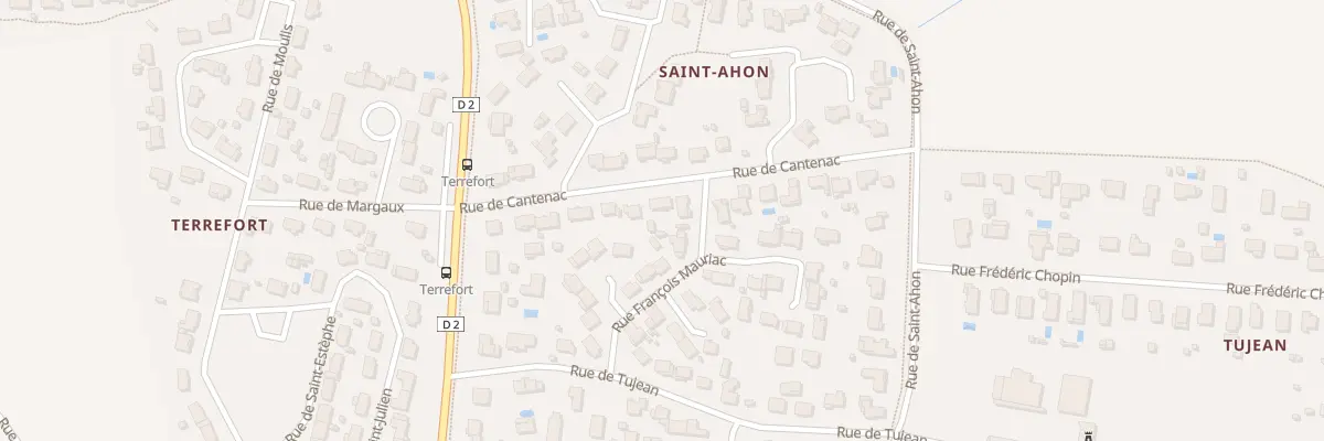 Plan du 13 Rue de Cantenac à Blanquefort