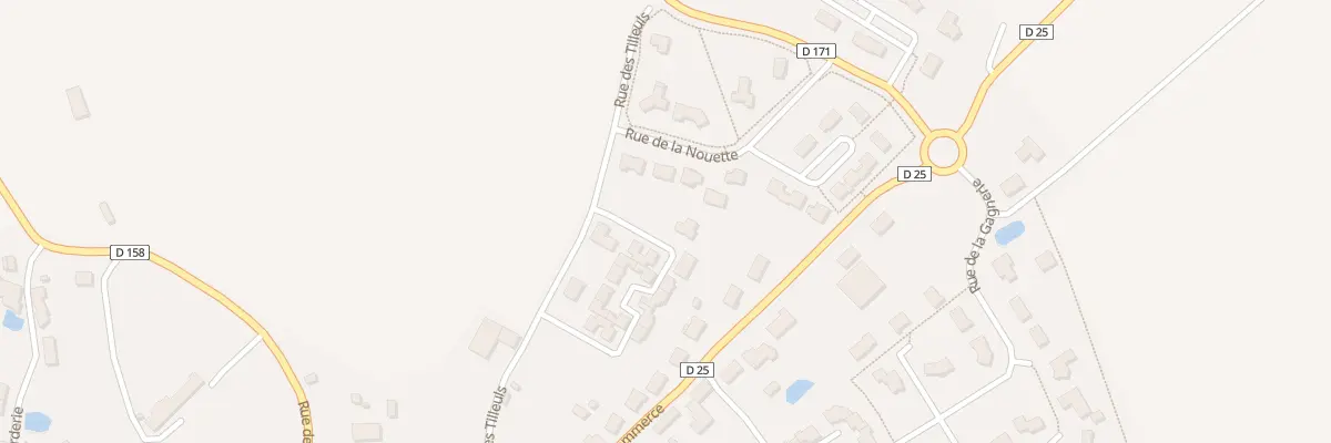 Plan du 24 Rue des Tulipiers à La Plaine