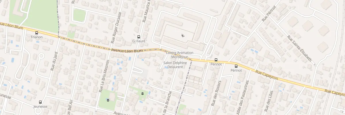 Plan du 32 Rue de la Branche à Mérignac