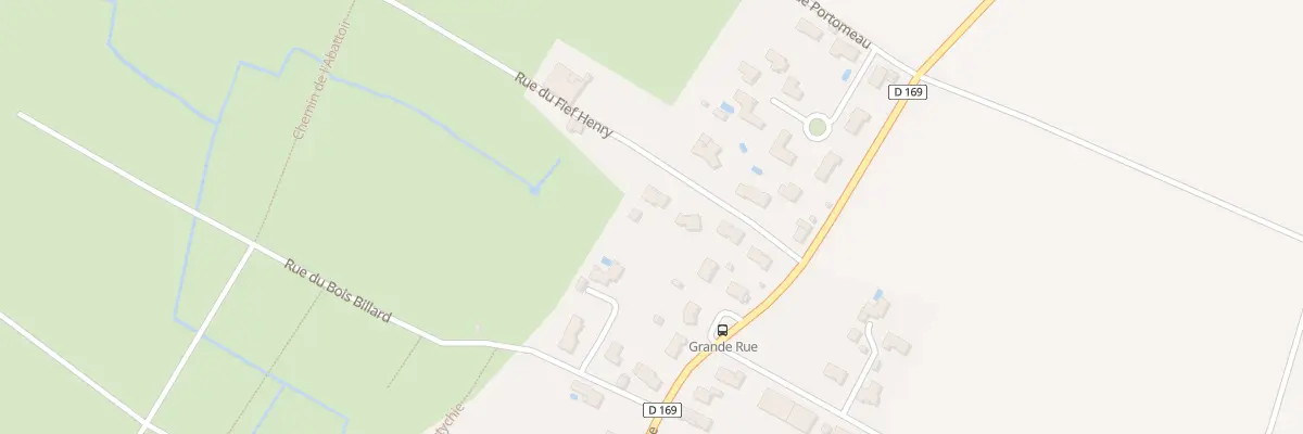 Plan du 11 Rue du Fief Henry à Prin-Deyrançon