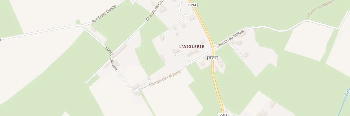 Plan du 6 Che de l’Aiglerie à Longvillers