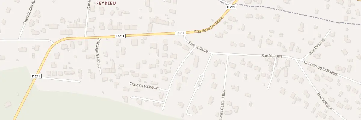 Plan du 52 Rue Voltaire au Pian-Médoc
