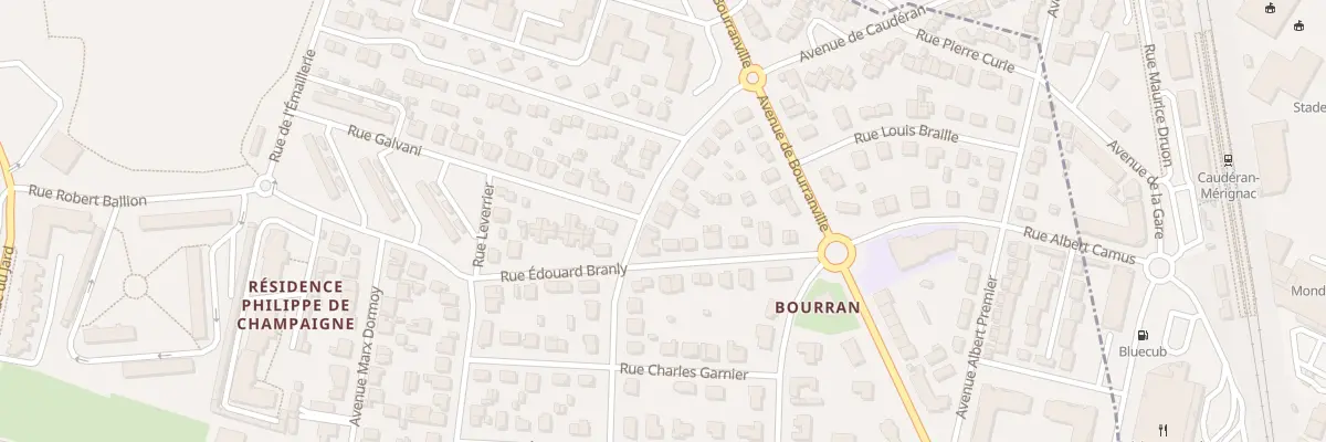 Plan du 23 Av du Pdt Wilson à Mérignac