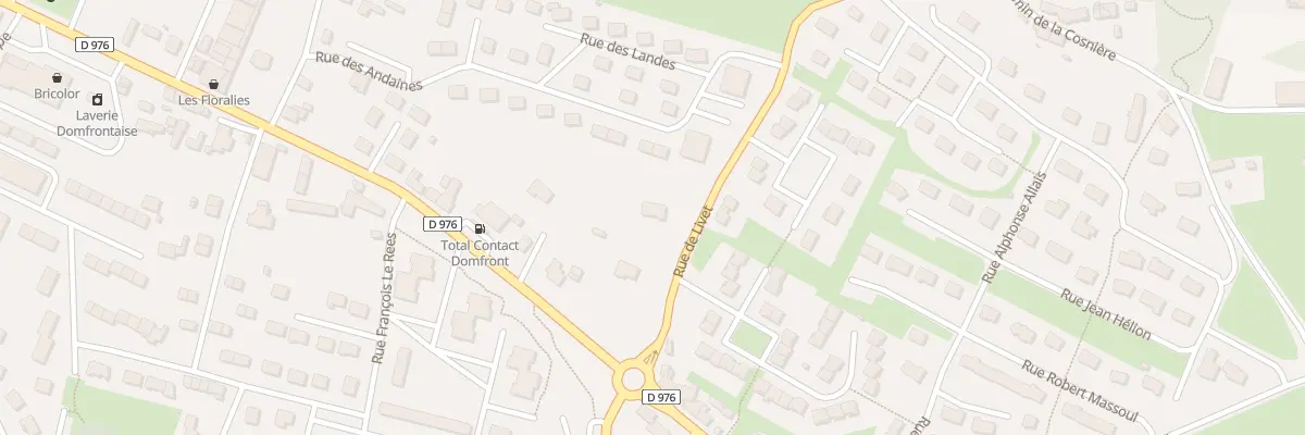 Plan du 3 Rue de Livet à Domfront en Poiraie
