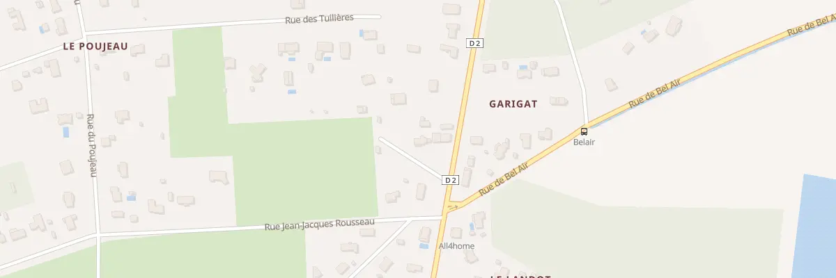 Plan du 338 Av du Gen de Gaulle à Blanquefort