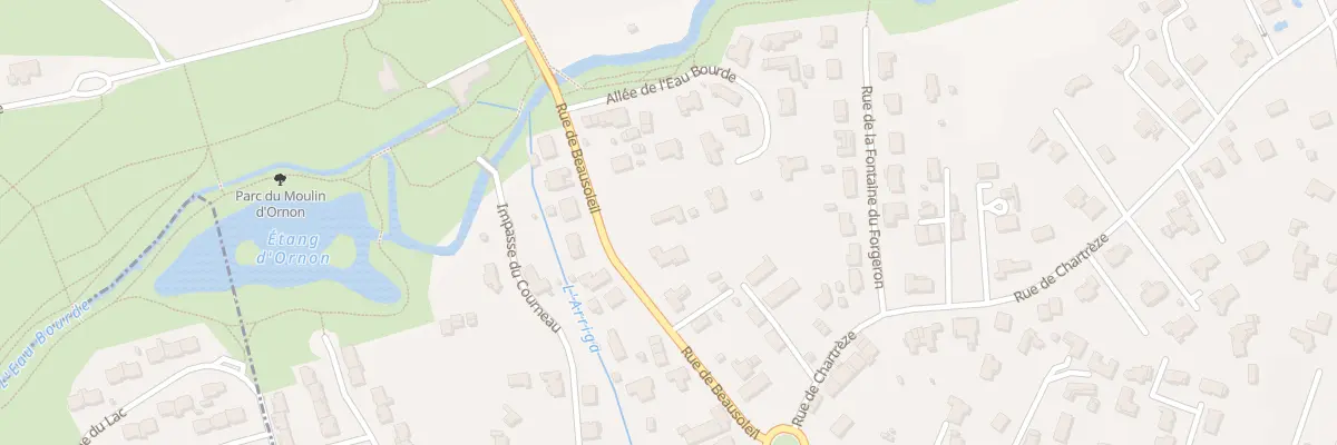 Plan du 67 Rue de Beausoleil à Gradignan