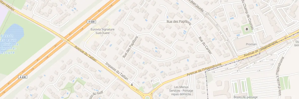 Plan du 16 Rue des Abeilles à Eysines