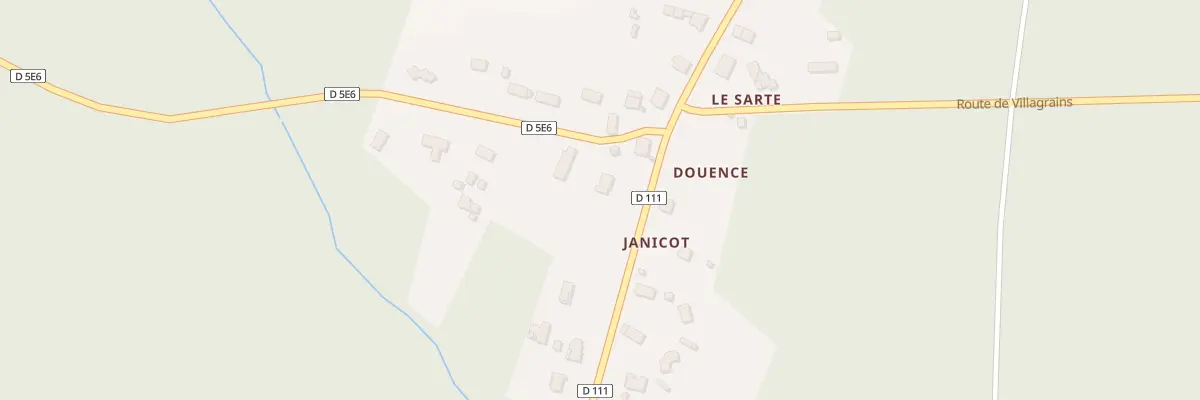 Plan du 2 Rte de Saint-magne à Saint-Magne