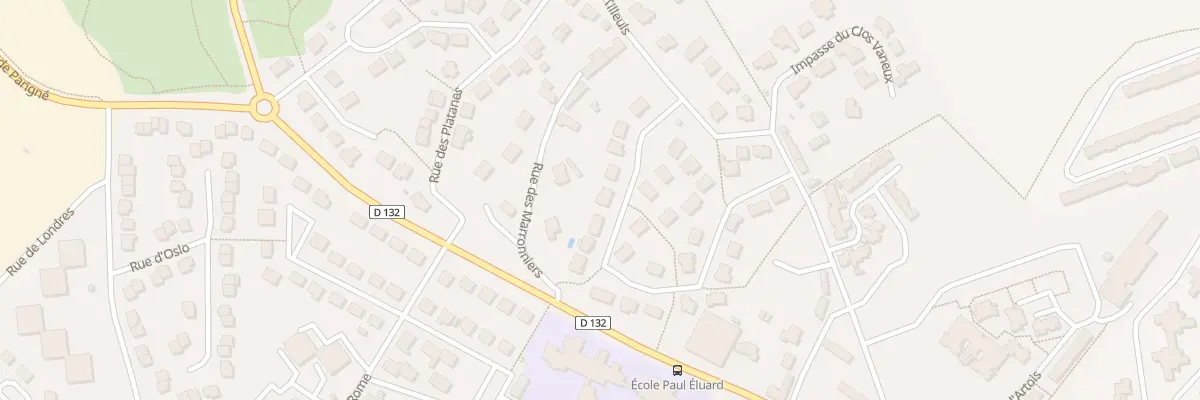 Plan du 249 Rue des Erables à Mayenne