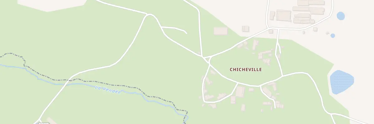 Plan du 10 Chicheville à Saint-Paul-en-Gâtine
