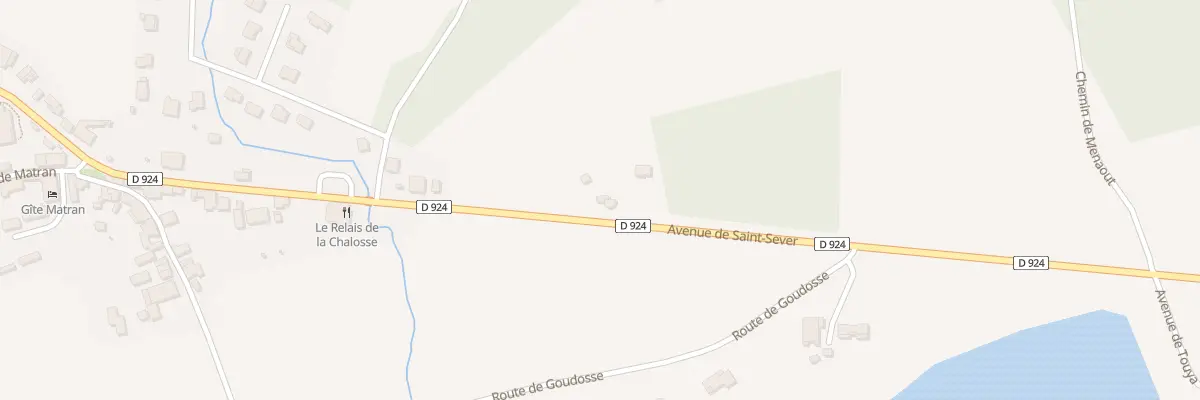 Plan du 637 Av de Saint-sever à Cauna