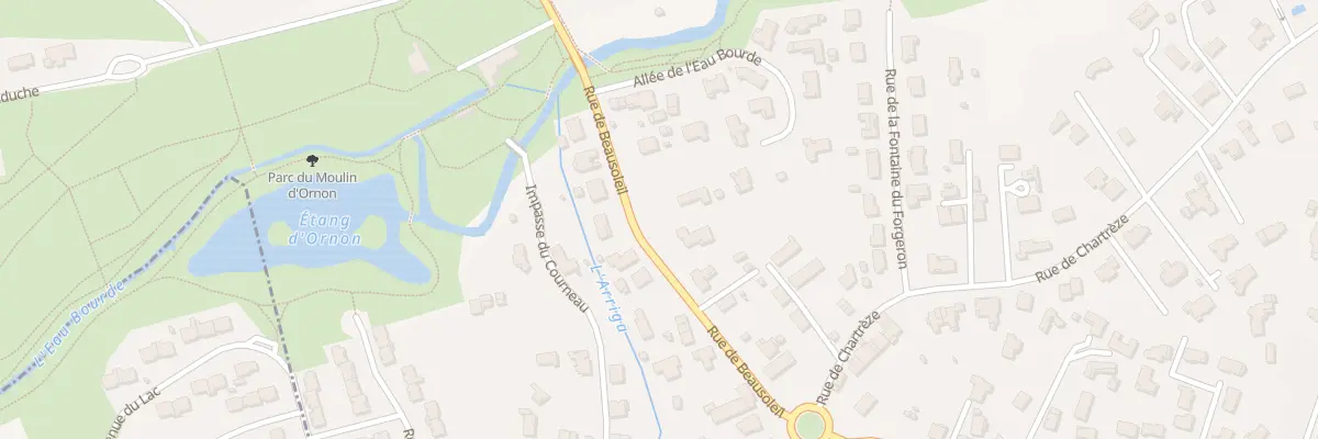 Plan du 67A Rue de Beausoleil à Gradignan