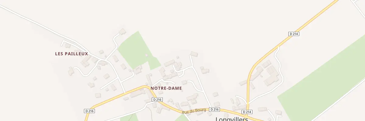 Plan du 5007 Notre Dame à Longvillers
