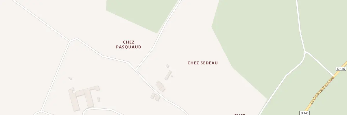 Plan du 5162 Chez Sedeau à Écurat