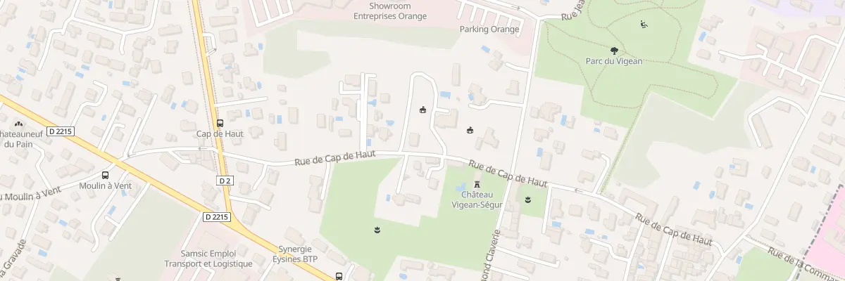 Plan du 42 Rue du Cap de Haut à Eysines