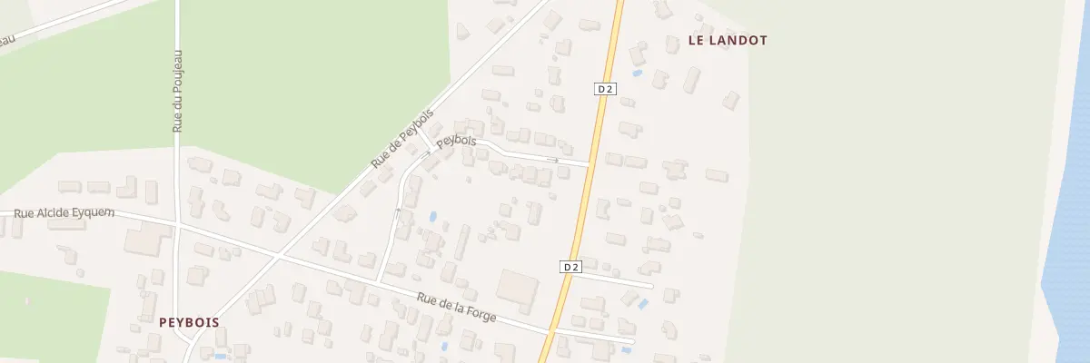 Plan du 4 Rue Maryse Hilsz à Blanquefort