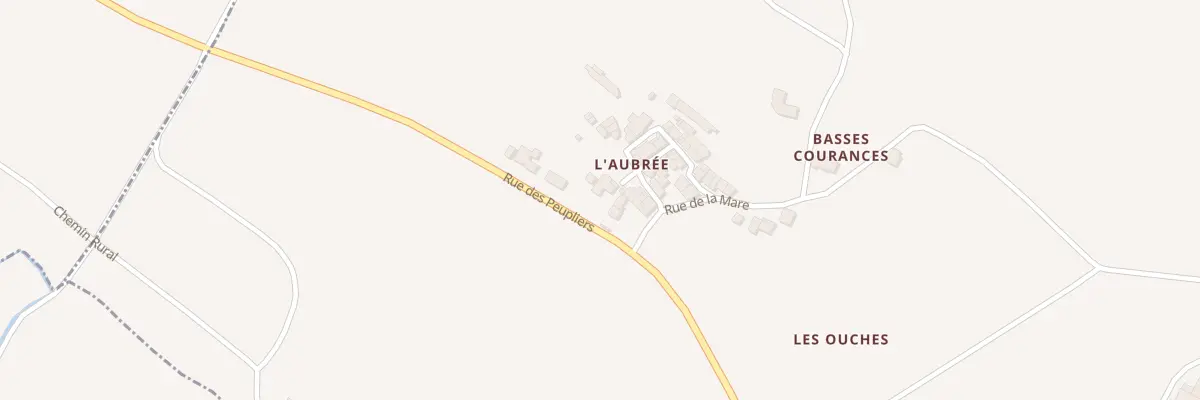 Plan du 1 Rue du Laurier à Taillant