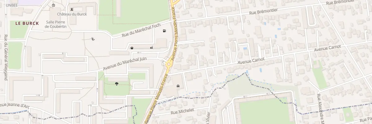 Plan du 109 Av Carnot à Mérignac