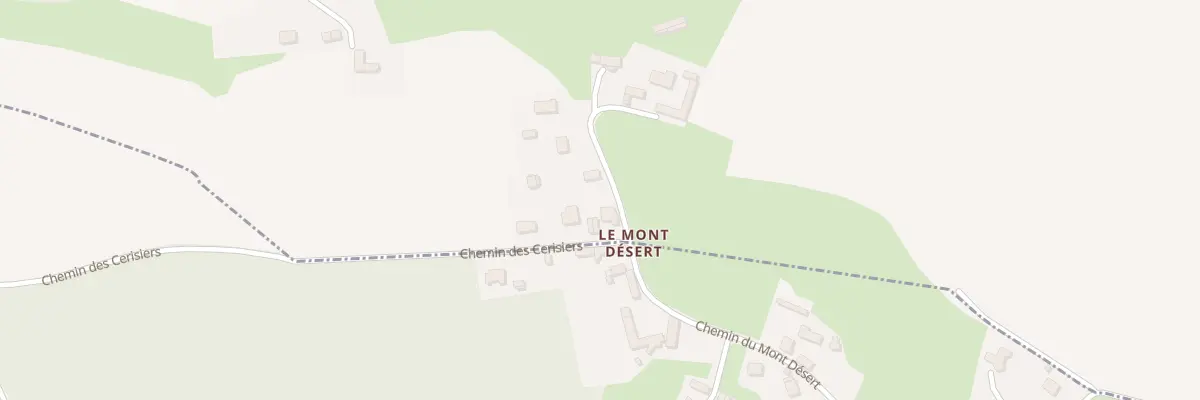 Plan du 2 Che des Cerisiers à Vienne-en-Bessin