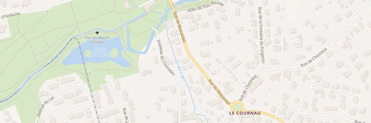 Plan du 62A Rue de Beausoleil à Gradignan