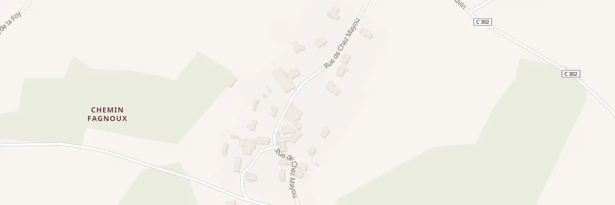 Plan du 63 Rue de Chez Mayou à Jazennes