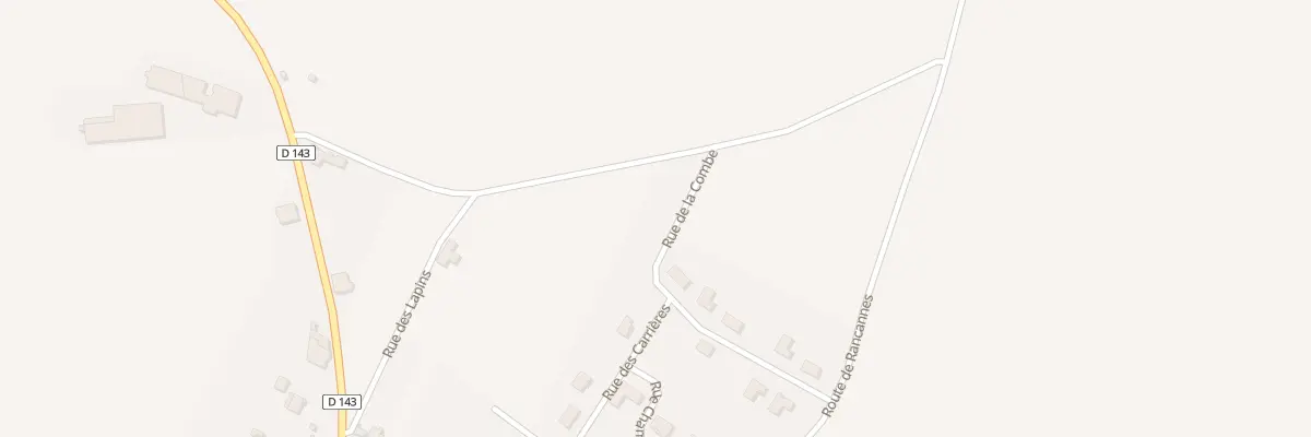 Plan du 9 Rue de la Combe à Champagnolles