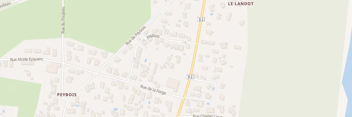 Plan du 316 Av du Gen de Gaulle à Blanquefort