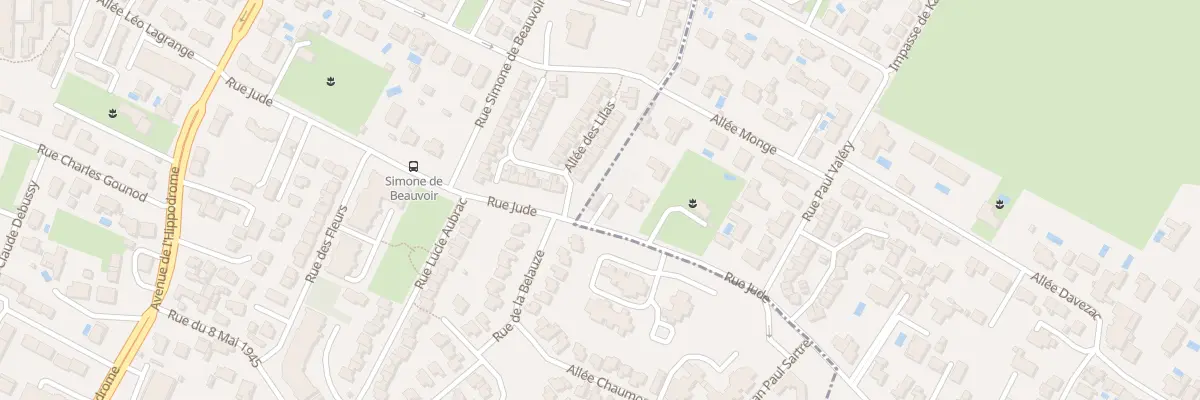 Plan du 141 Rue Jude à Bordeaux