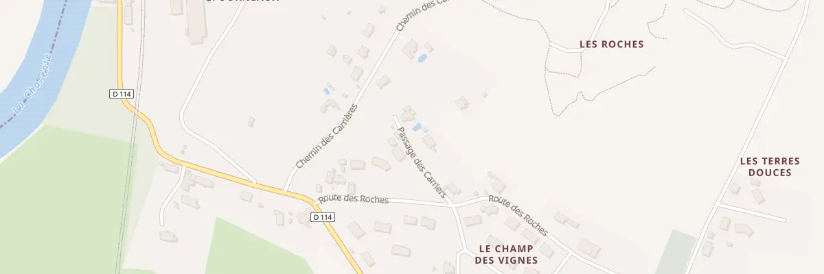 Plan du 3 Pas des Carriers à Saint-Vaize