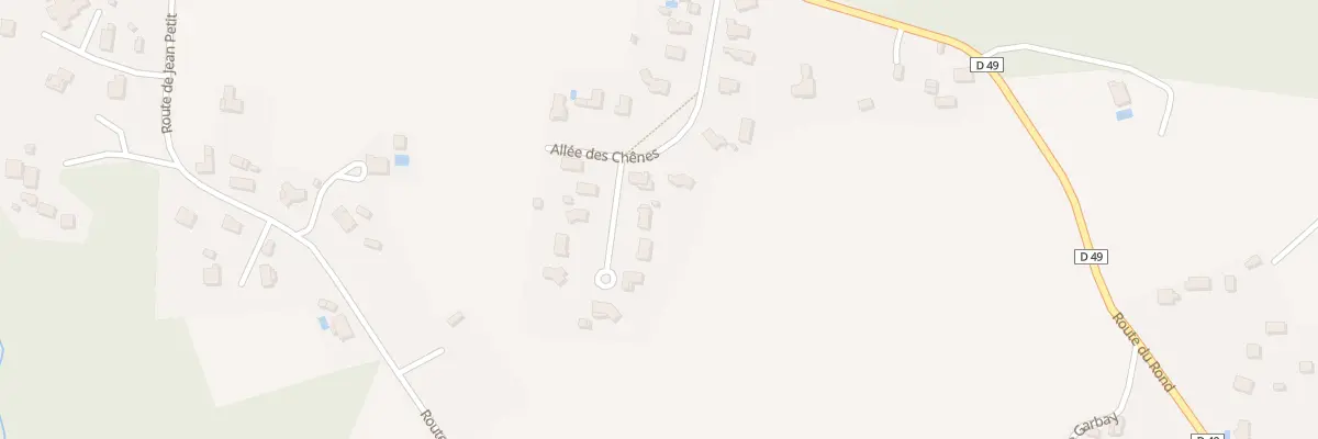Plan du 45 Imp des Chênes à Geloux