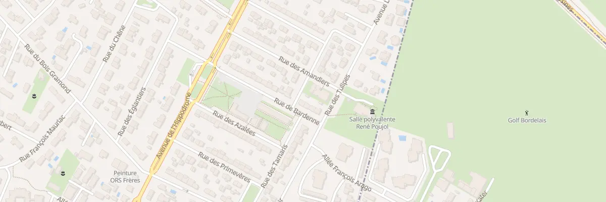 Plan du 23 Rue de Bardenne à Eysines