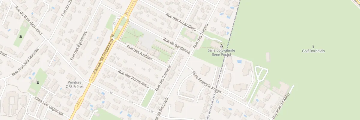 Plan du 3 Rue des Tamaris à Eysines