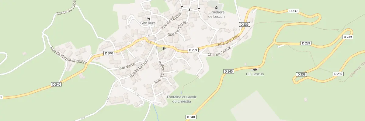 Plan du 5161 Village à Lescun
