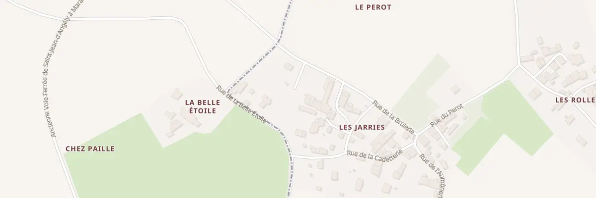 Plan du 5 Imp des Lauriers à Nachamps