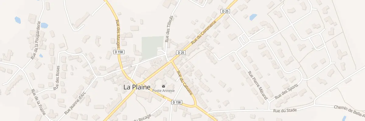 Plan du 39 Rue du Commerce à La Plaine