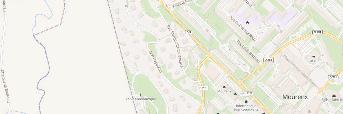 Plan du 19 Rue Marguerite De Navarre à Mourenx